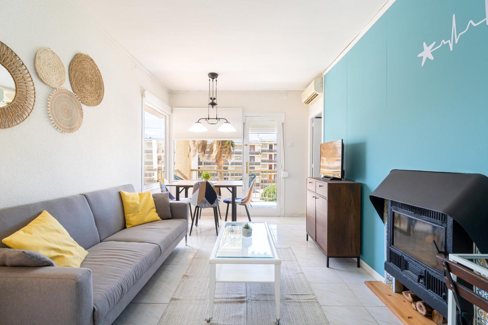 Coastal Paradise & Cozy Home With A 100M From The Beach! Cambrils Bagian luar foto
